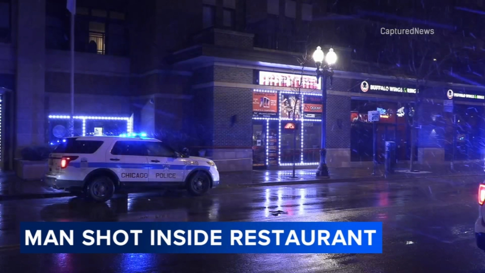 Buffalo Wings and Rings Chicago shooting Man injured in shooting in Bridgeport restaurant near