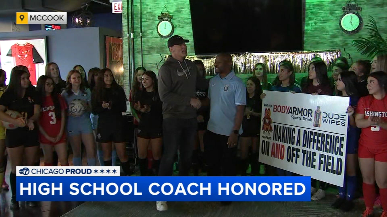 South suburban soccer coach honored by athletes for positive impact