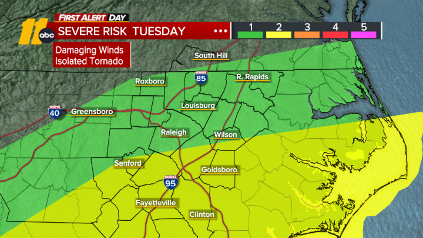 Heavy rain, gusty winds, flooding expected Tuesday | Level 1 Severe weather risk - Vimarsana News