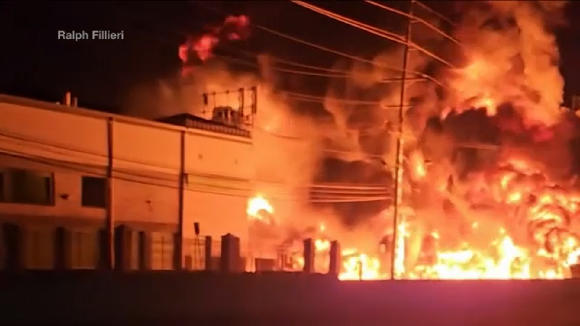 Tanker fire in New Jersey sets off massive inferno