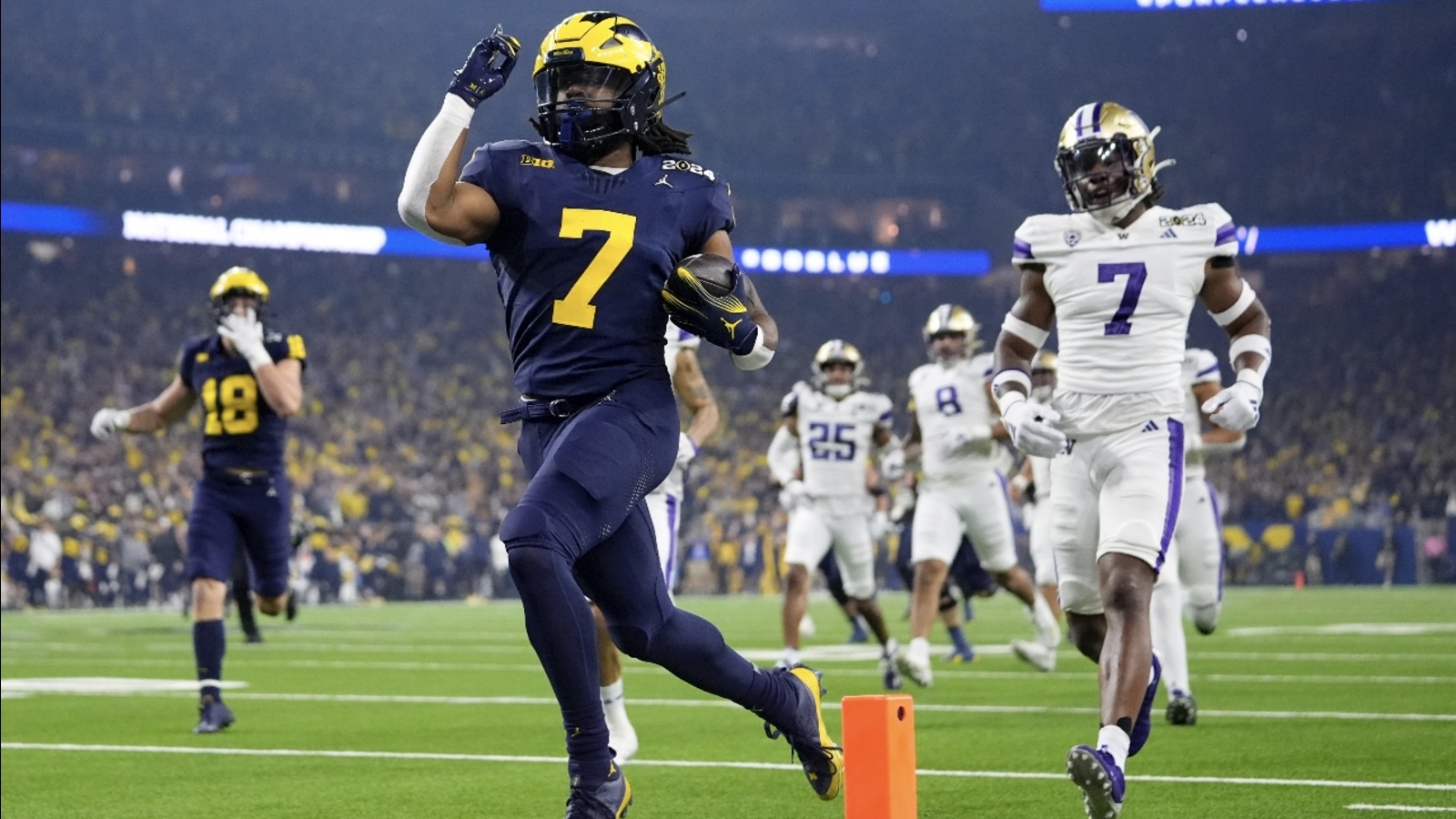CFP national championship 2024 Michigan Wolverines defeat Washington