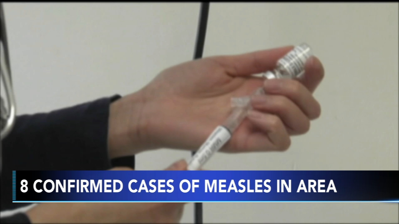 8 measles cases now identified, Philadelphia health officials say