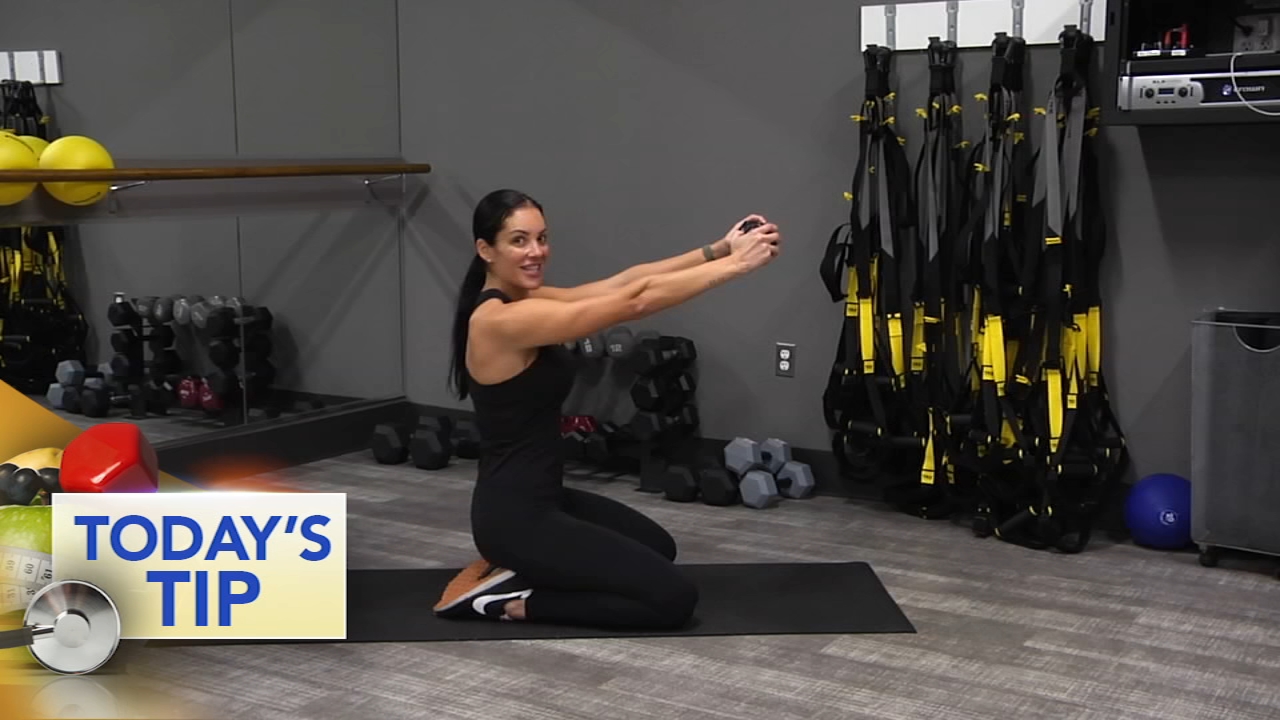 Fitness tip: Frontal raise