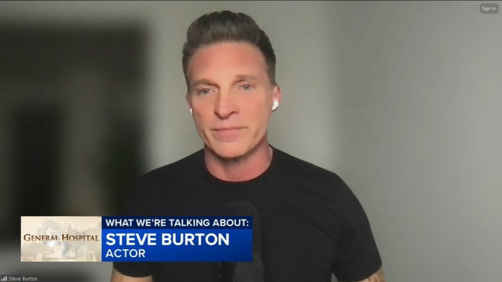 
1-on-1 with General Hospital's Steve Burton