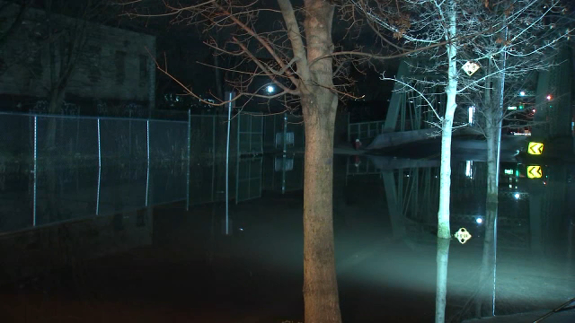 Overflowing river banks impact New Jersey residents