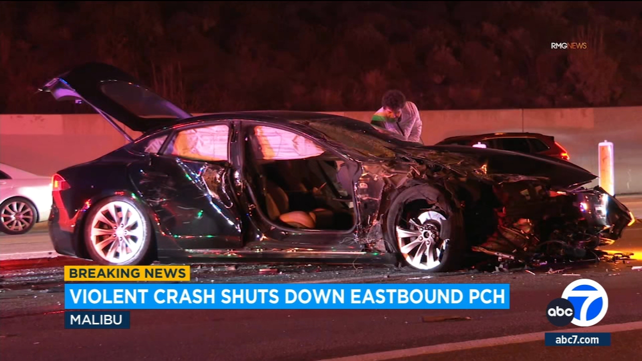 Dangerous stretch of PCH in Malibu the scene of another crash