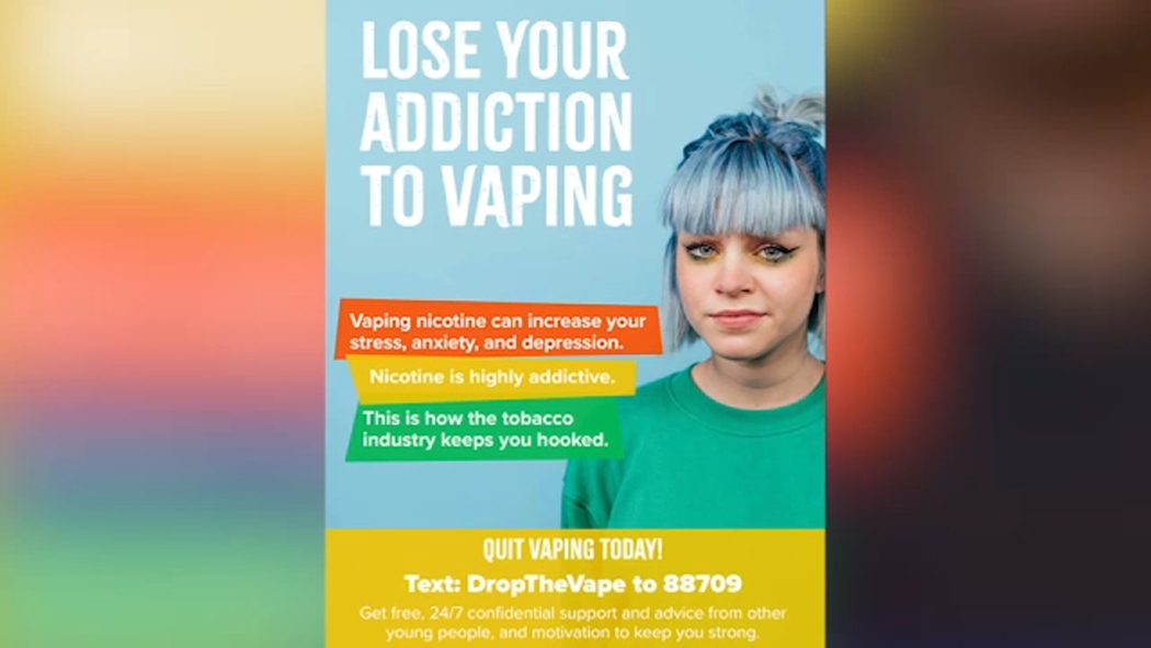 Anti-vaping: New York State 'DropTheVape' campaign aims to help young  adults to quit vaping