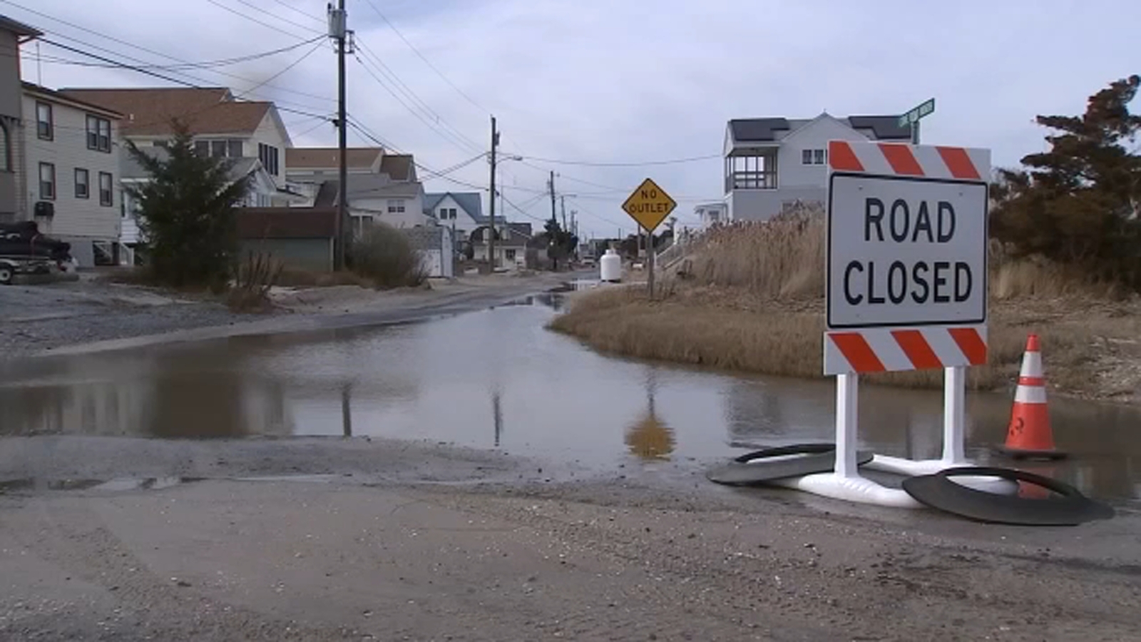 Gandys Beach, New Jersey residents, still recovering from storm, face