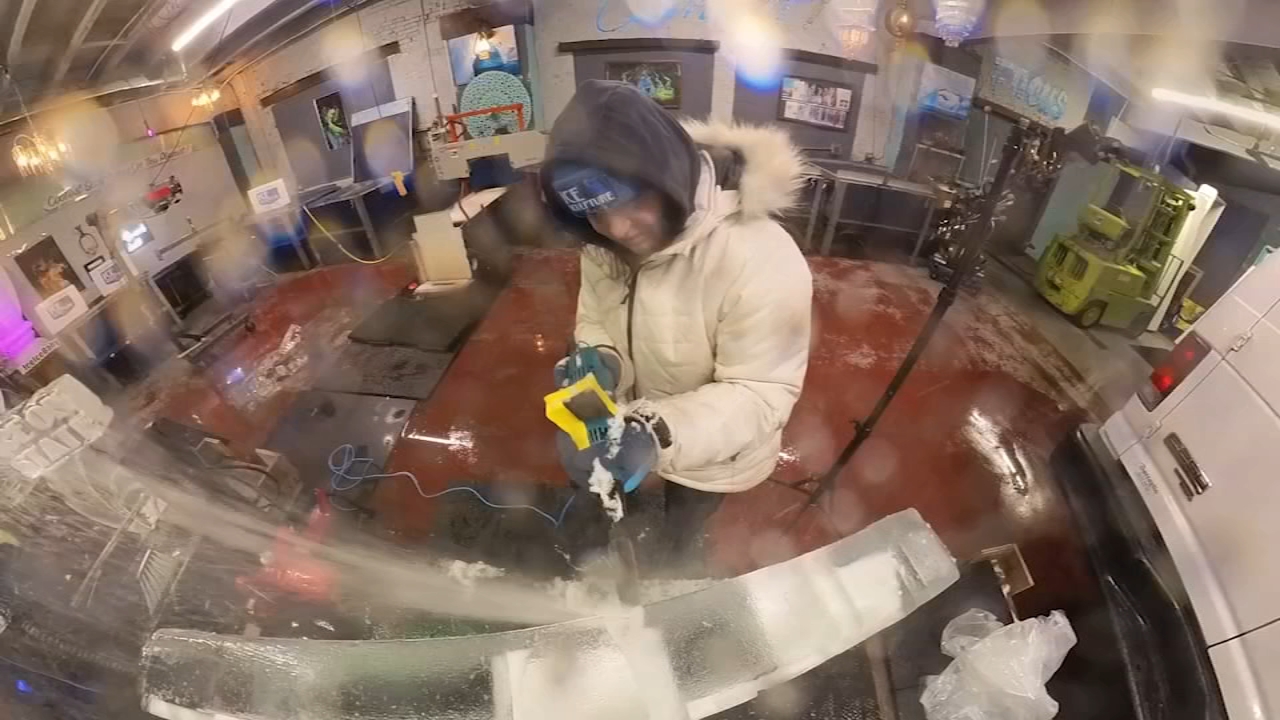 Cold as ice: Meet Peter Slavin, Philadelphia's ice sculpting master
