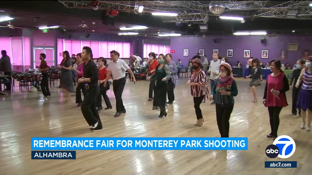 Dance studio hosts event marking 1 year since Monterey Park shooting