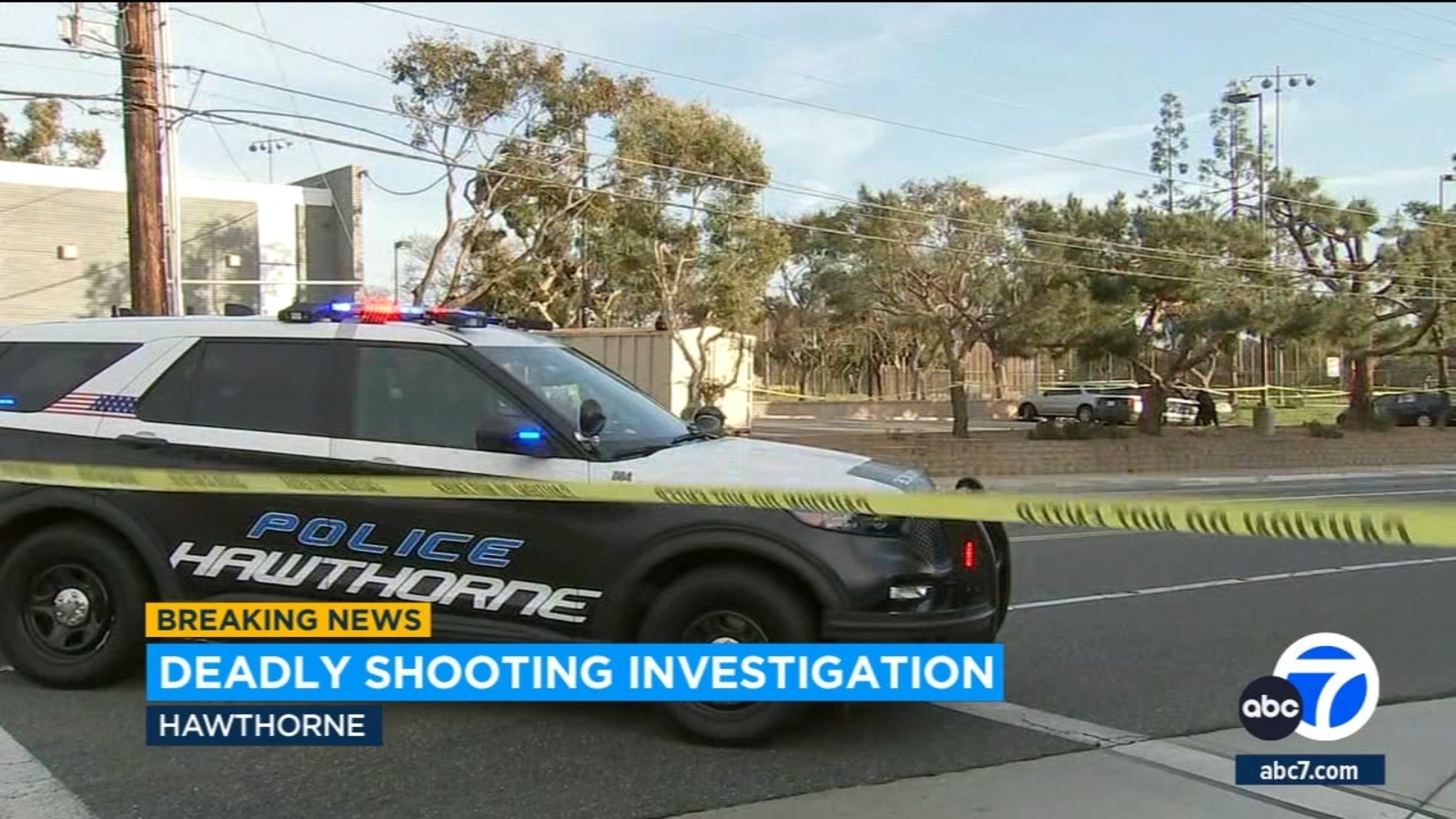 Hawthorne shooting Detectives investigating after 1 man killed, 1
