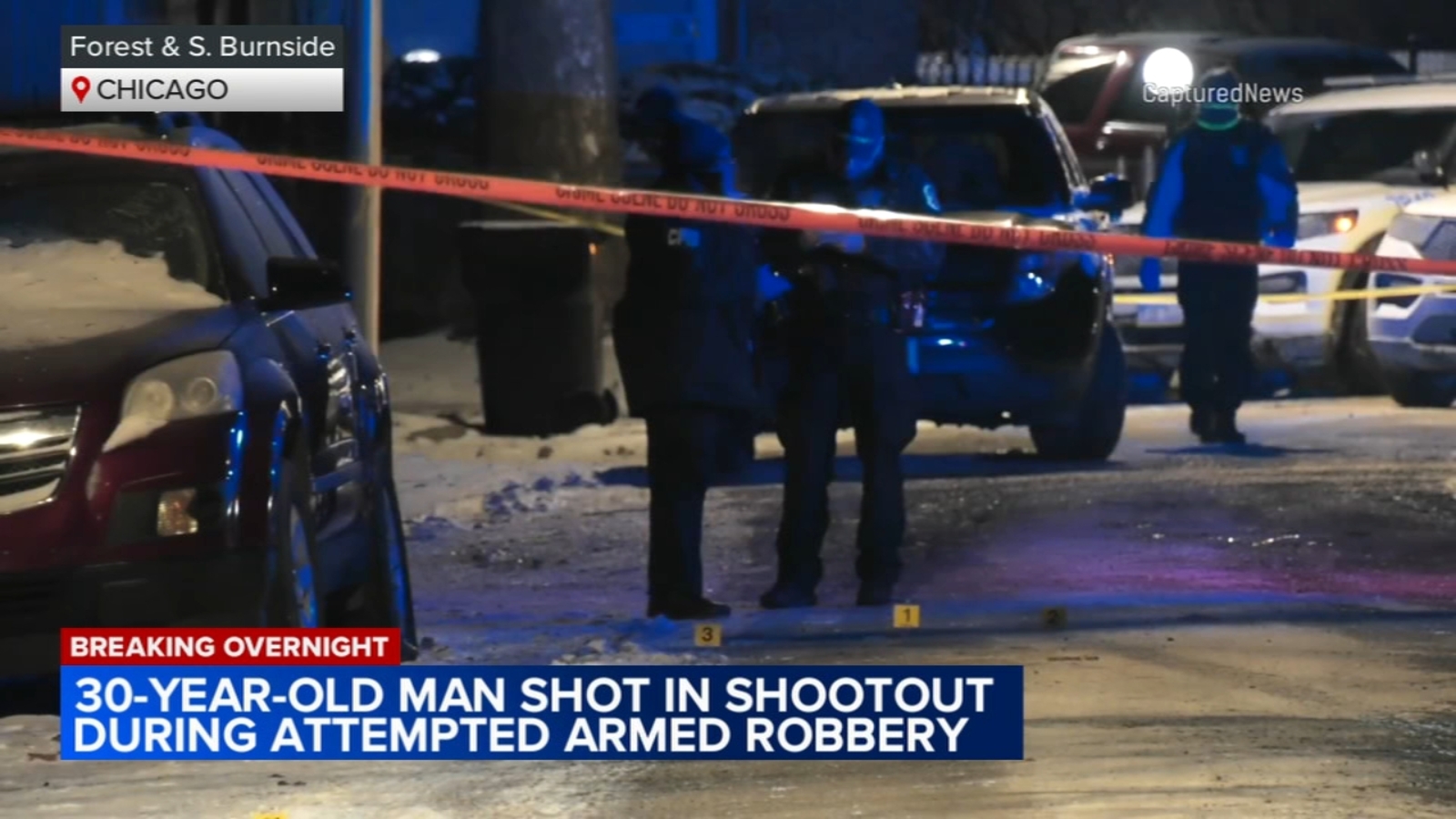 Chicago shooting: 1 wounded in shootout during West Chesterfield robbery attempt, police say - Vimarsana News
