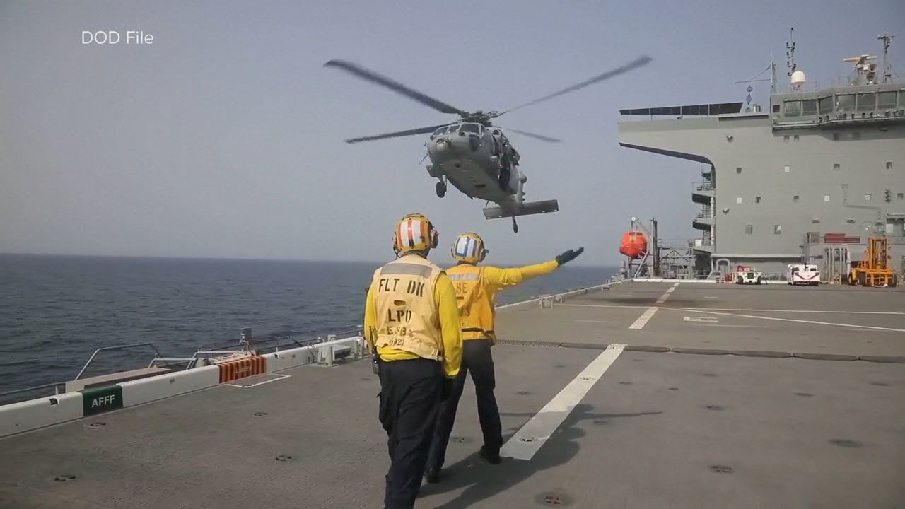 Search underway for 2 missing Navy Seals