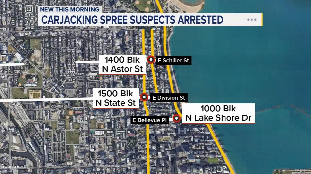 2 in custody after Gold Coast crime spree: CPD