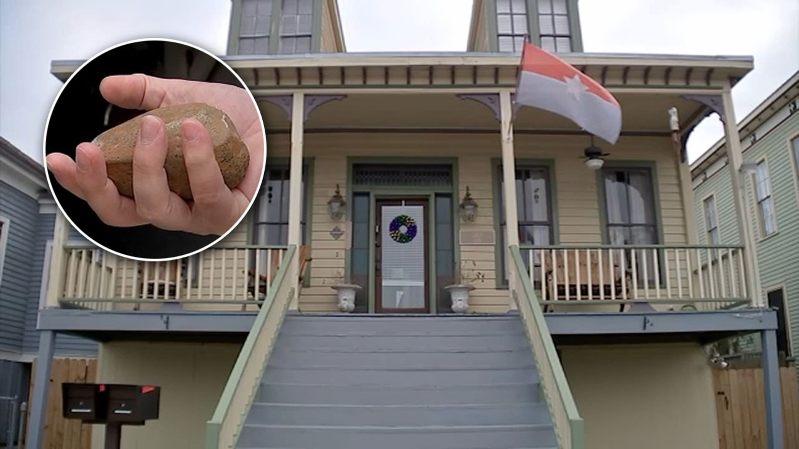 Rocks hurled at Galveston home: Winnie Street tenants ready to move after unknown vandal uses rental for target practice - Vimarsana News