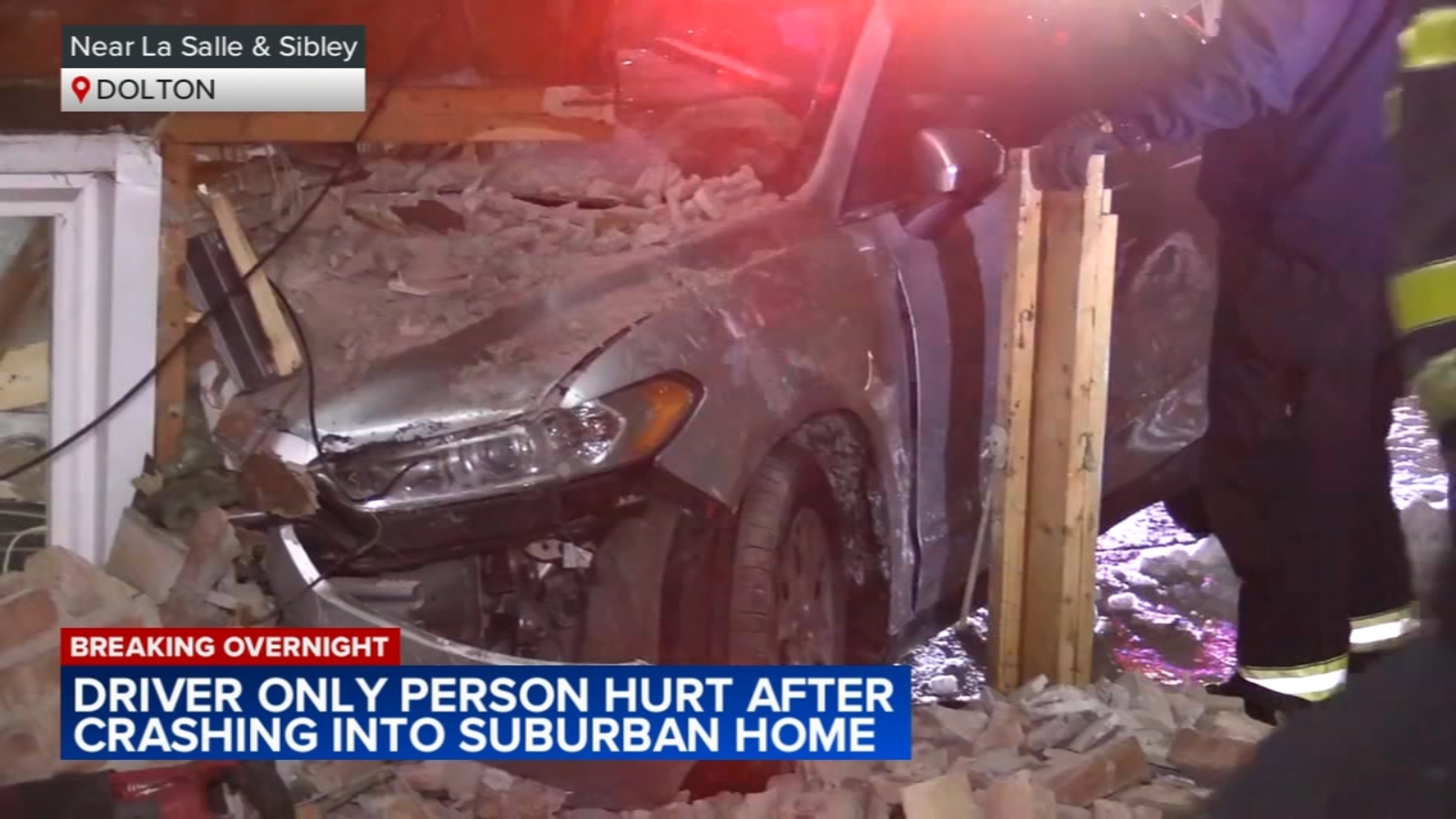 Dolton accident: Car crashes into home on Lasalle Street and Sibley Boulevard - Vimarsana News