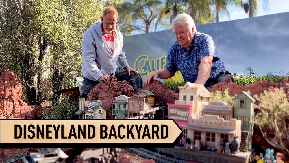 Architect builds amazing miniature Disneyland in his home's backyard