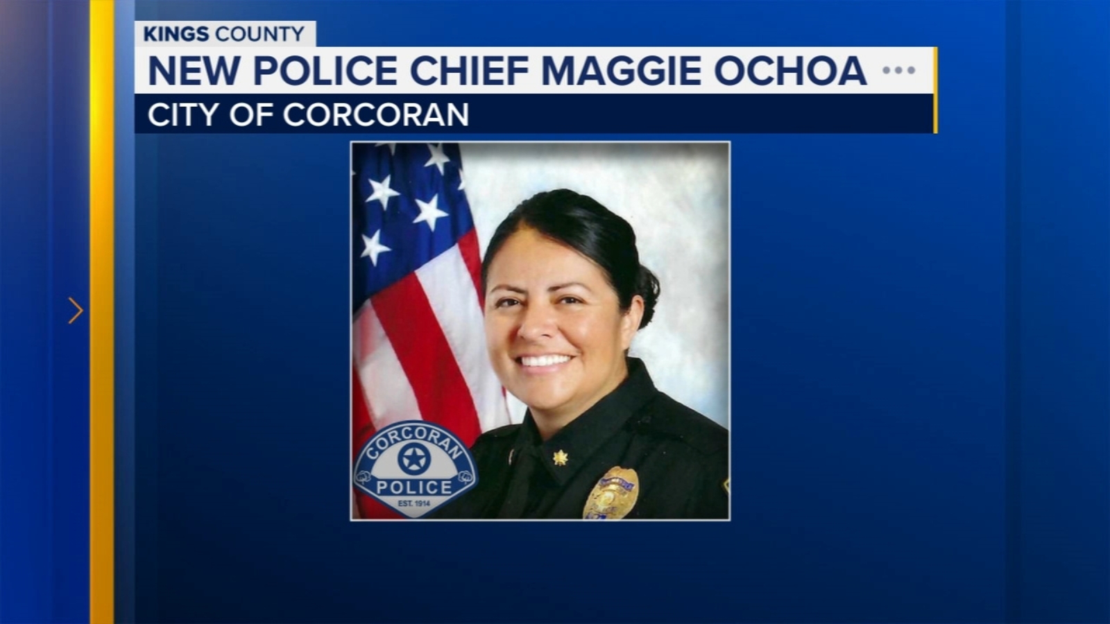 Corcoran officials announce new police chief