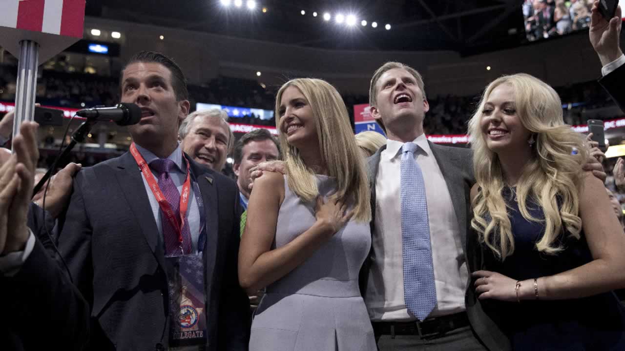 Donald Trump's kids take center stage at Republican National Convention