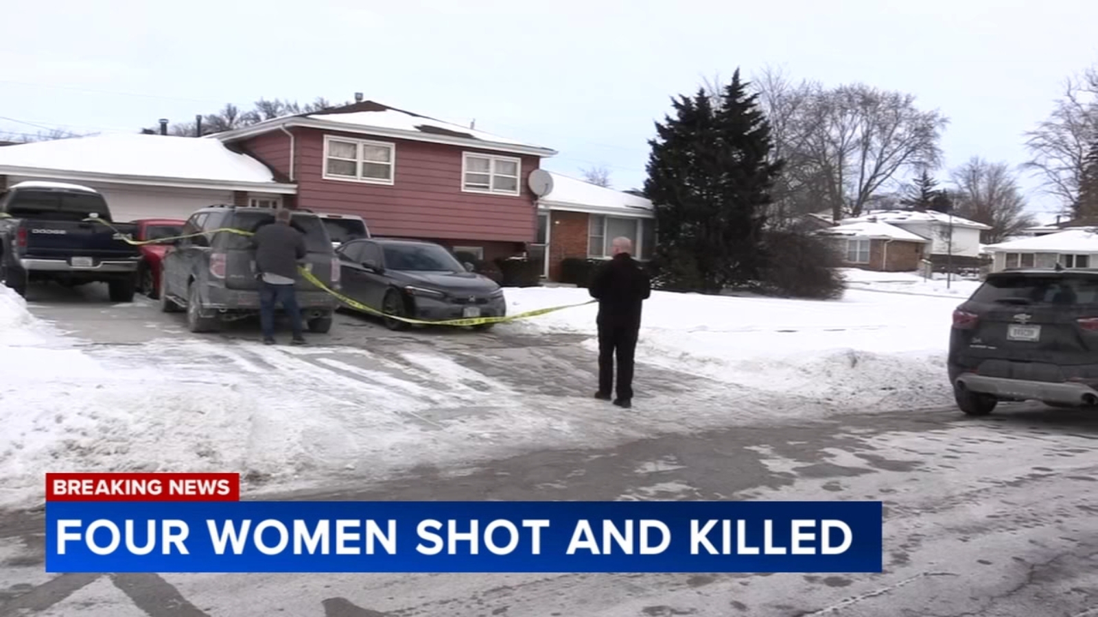 Tinley Park shooting today Wife 3 daughters shot to death by father at home in 7400 block of 173rd Street officials say  WLSTV