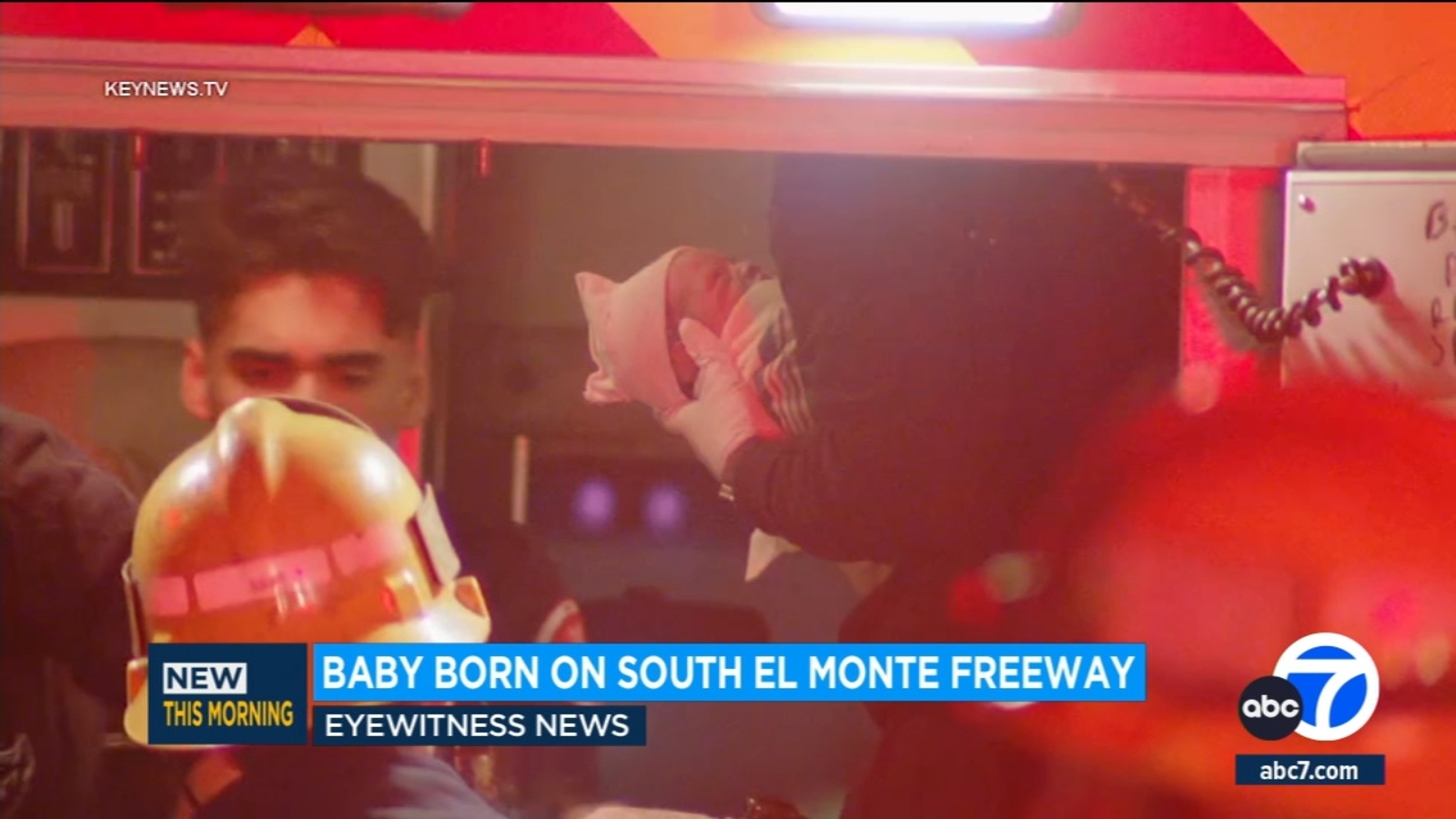 Baby born on 60 and 605 freeway interchange.in South El Monte - Vimarsana News