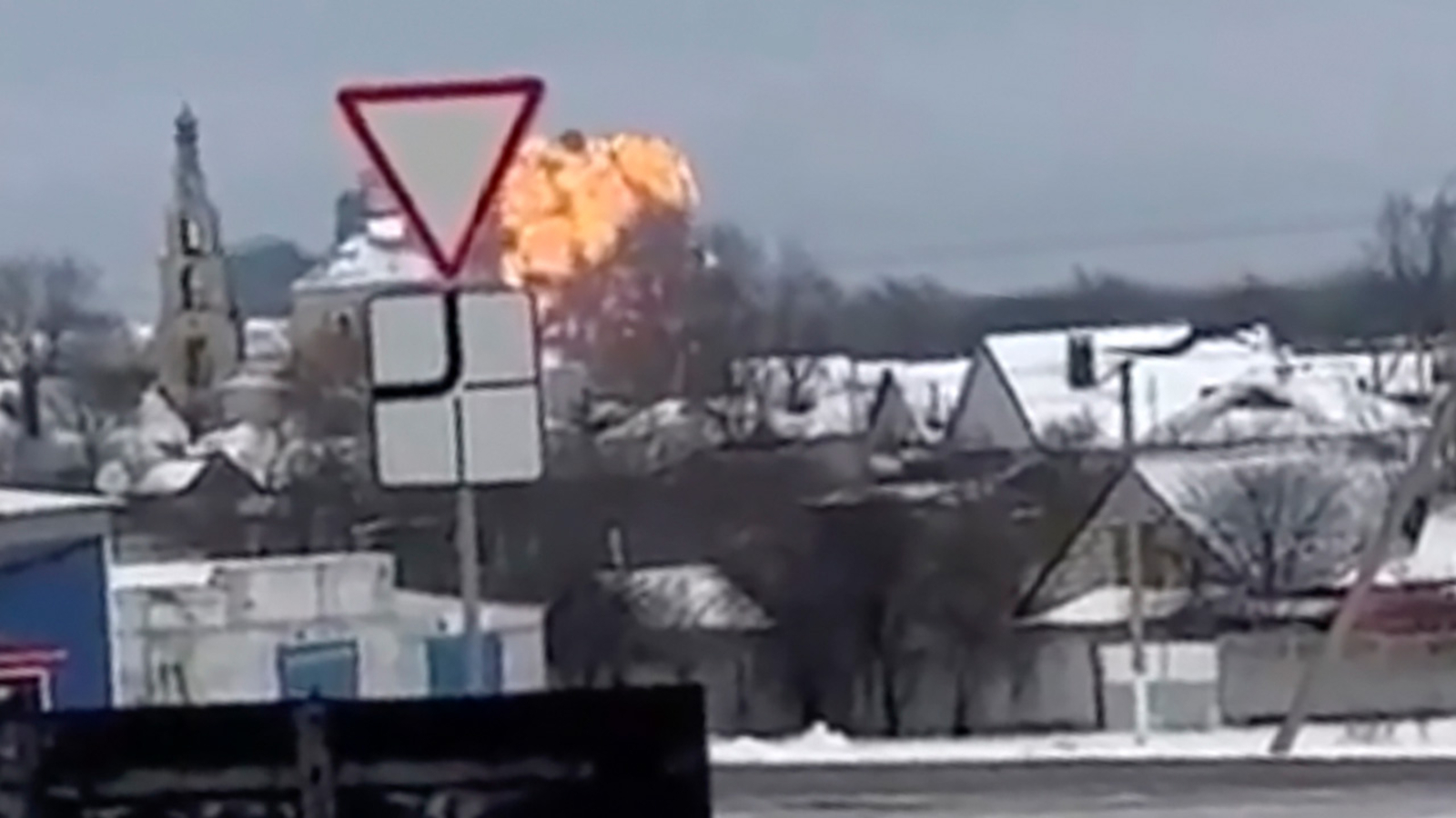 Russia accuses Ukraine of shooting down plane, killing 65 Ukrainian POWs aboard