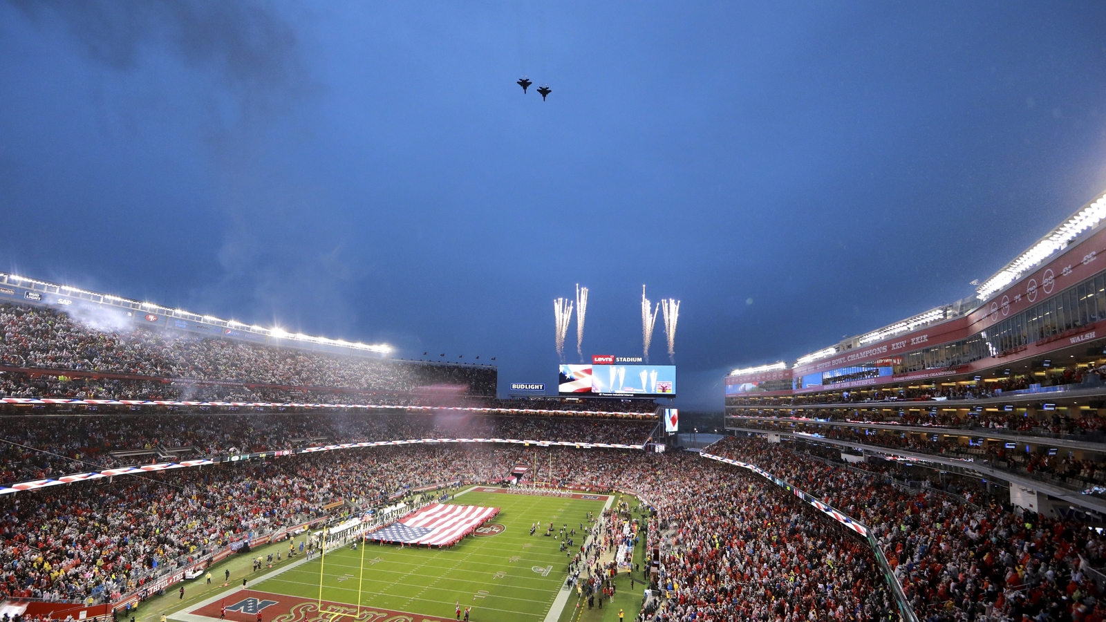 Fresno's 144th Fighter Wing featured in Levi's Stadium flyover