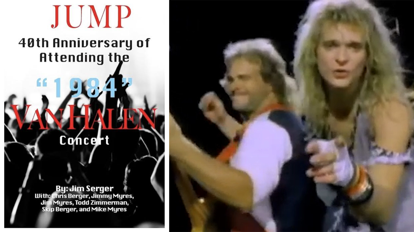 Group of friends reunite over their love of Van Halen and their favorite concert in book 'Jump' - Vimarsana News