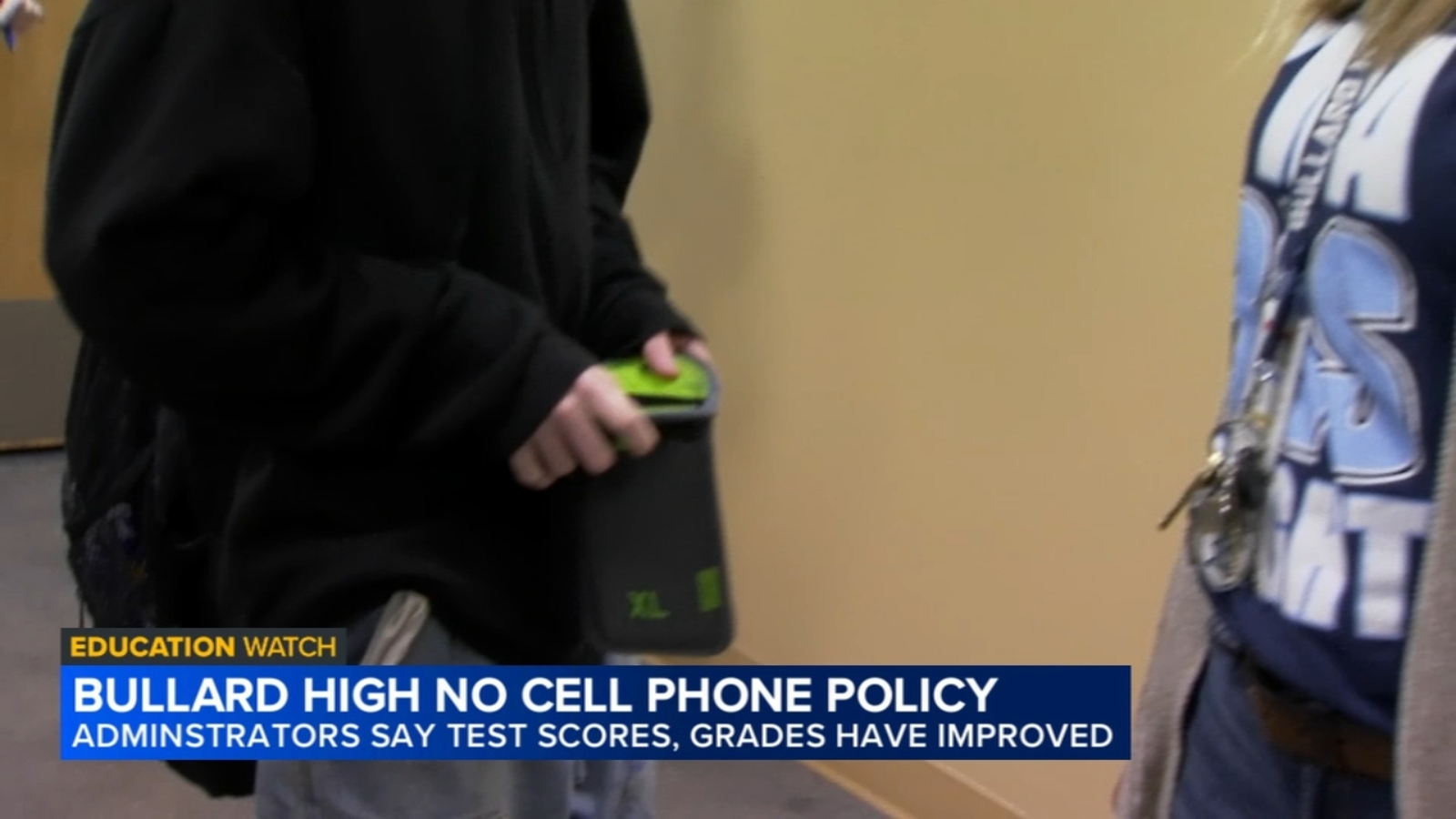 Bullard High's principal says cellphone free campus has led to positive changes