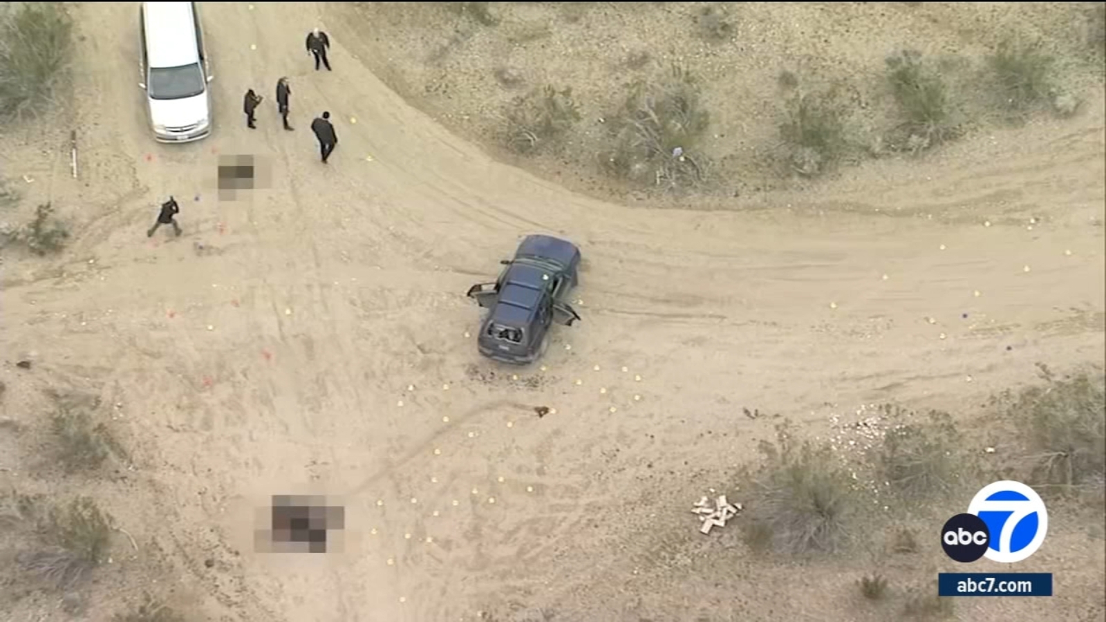 Arrests made after 6 bodies were found in a remote desert area in San ...