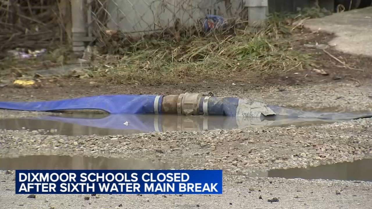 Another water main break closes schools in Dixmoor