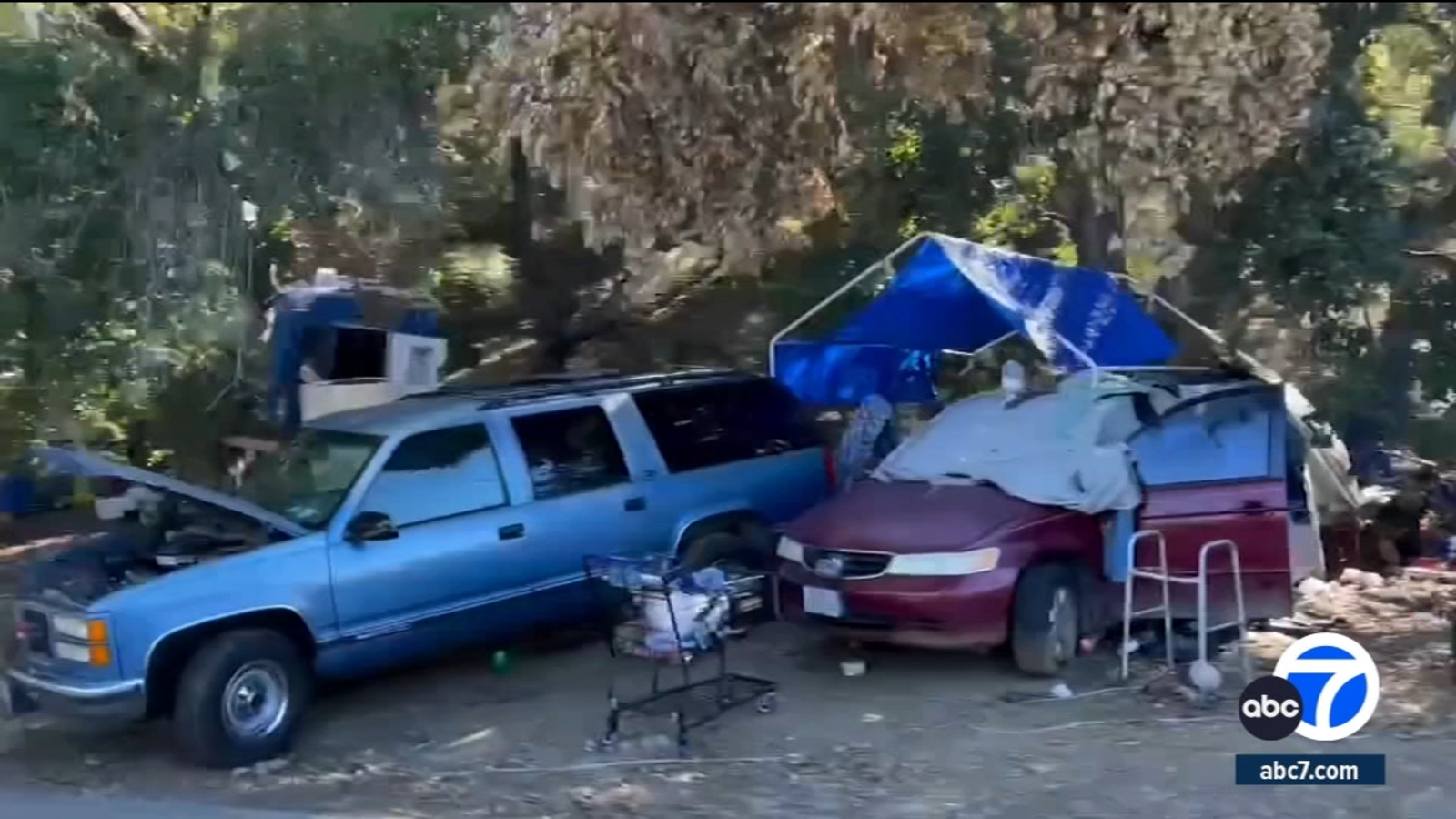 Tujunga residents frustrated with homeless encampment near former