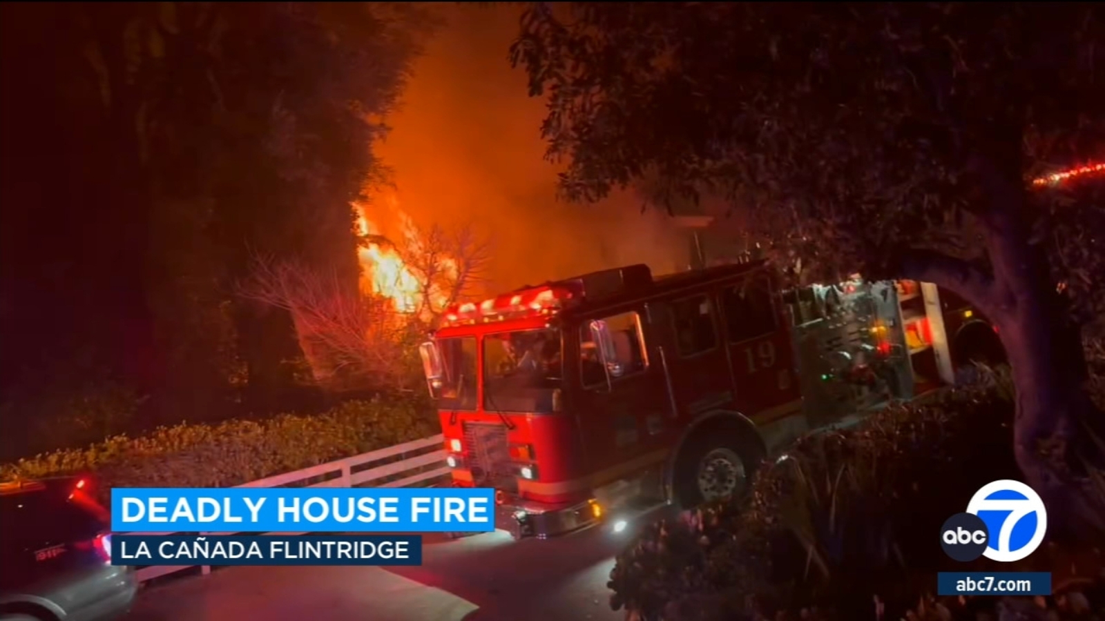 Man, family dog found dead after house fire erupts in La Cañada