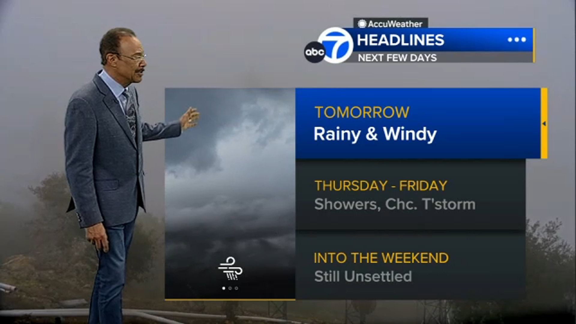 AccuWeather Forecast: Strong storm pushes in tomorrow