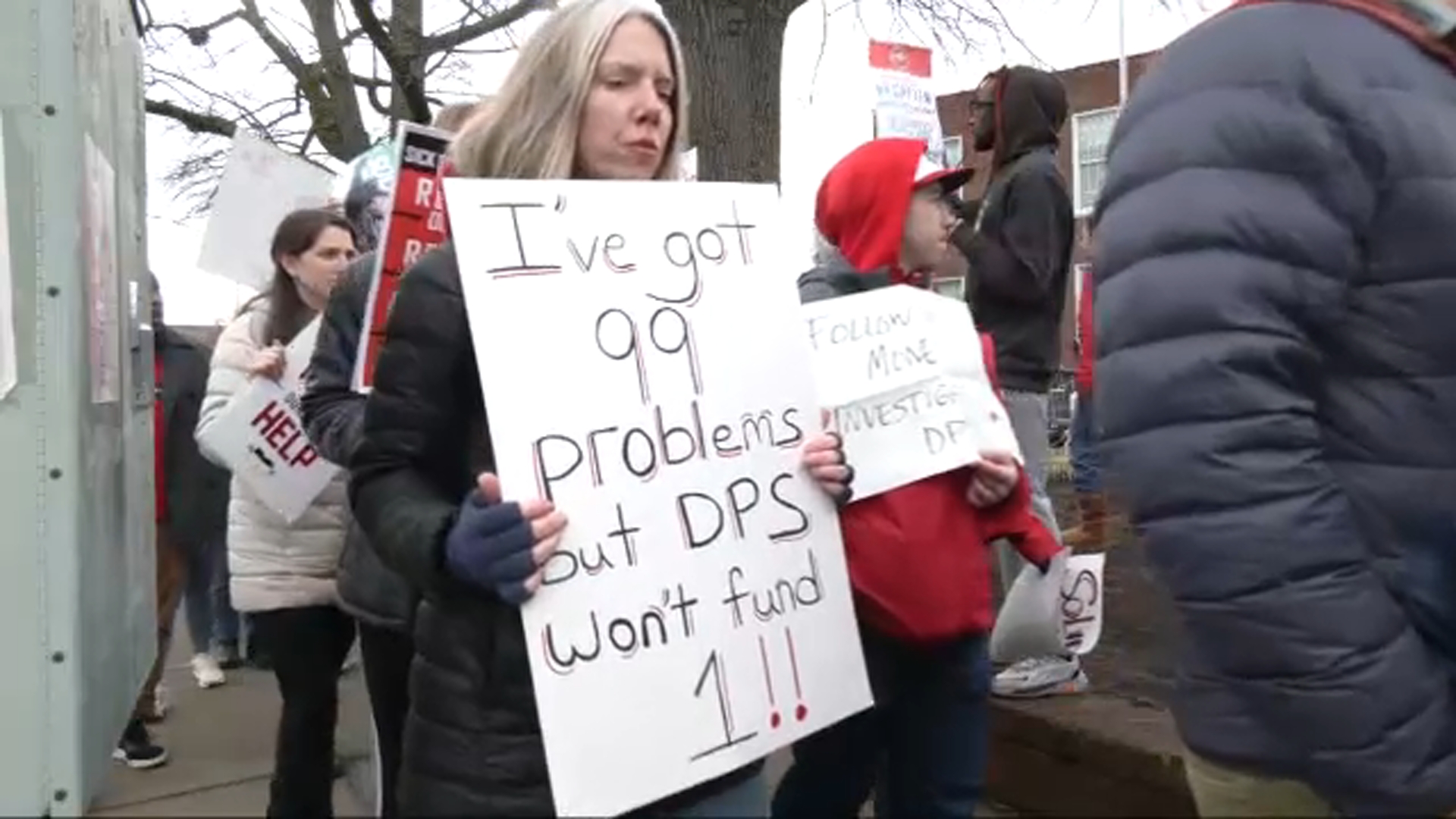 Educators hold two rallies over pay dispute with Durham Public Schools