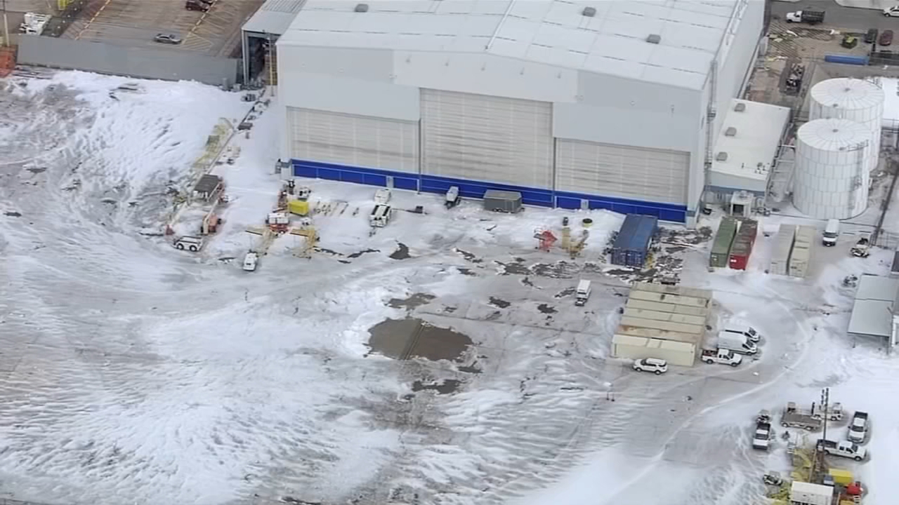 Fire suppression accidentally released at IAH hangar
