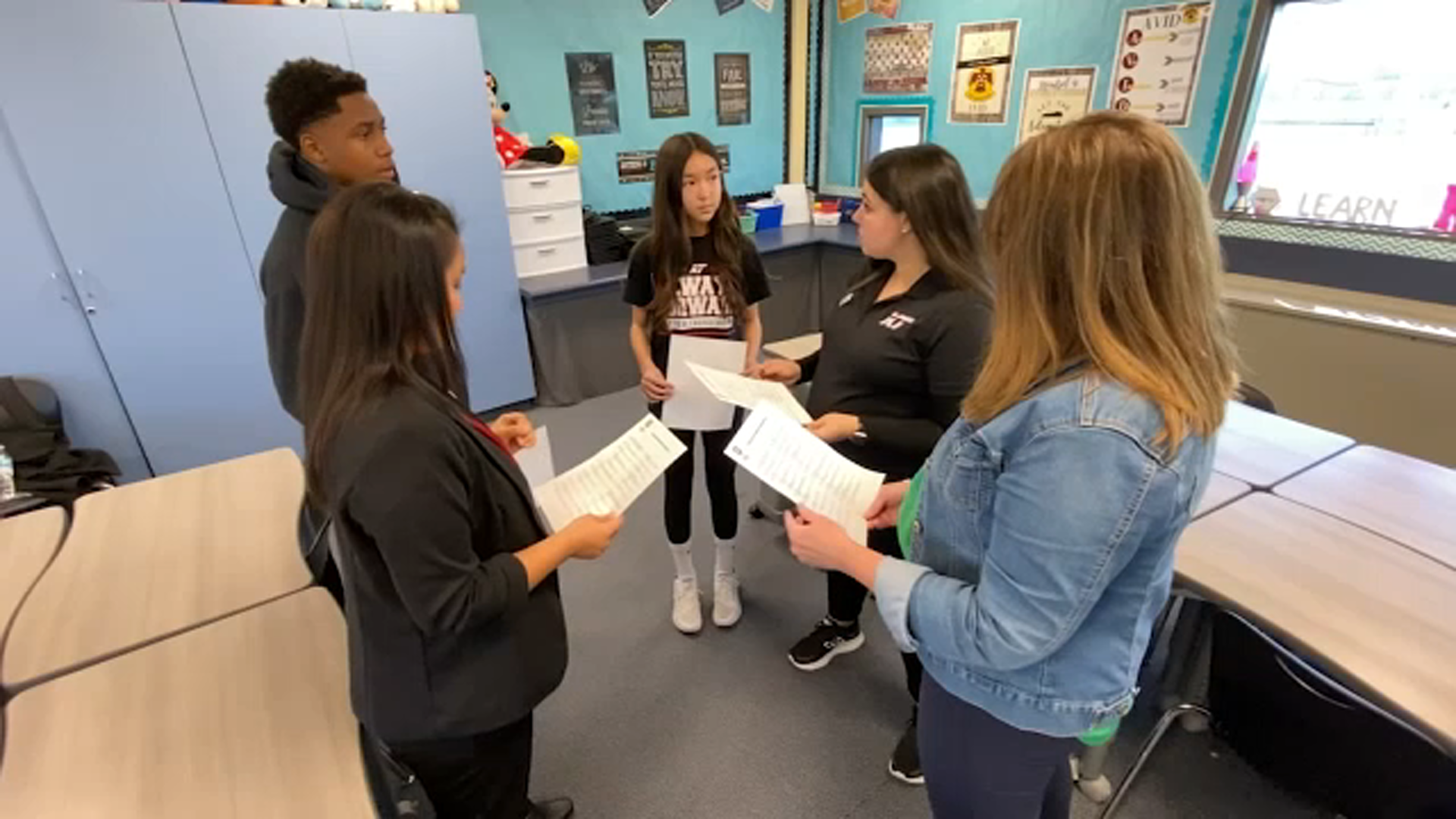 Kastner students teach their peers character strengths through project
