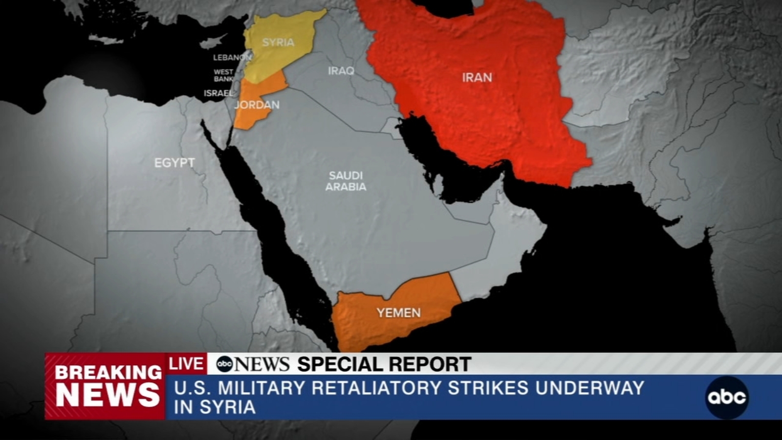 Syria airstrikes: US military retaliation strikes for deadly attack on US base in Jordan have begun in Syria, US official confirms - Vimarsana News