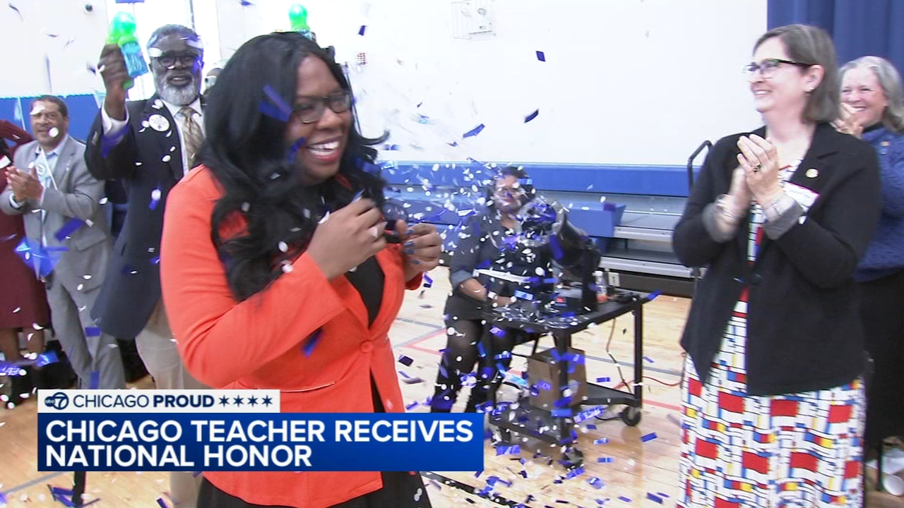 CPS teacher Comfort Agboola wins Milken Educator Award