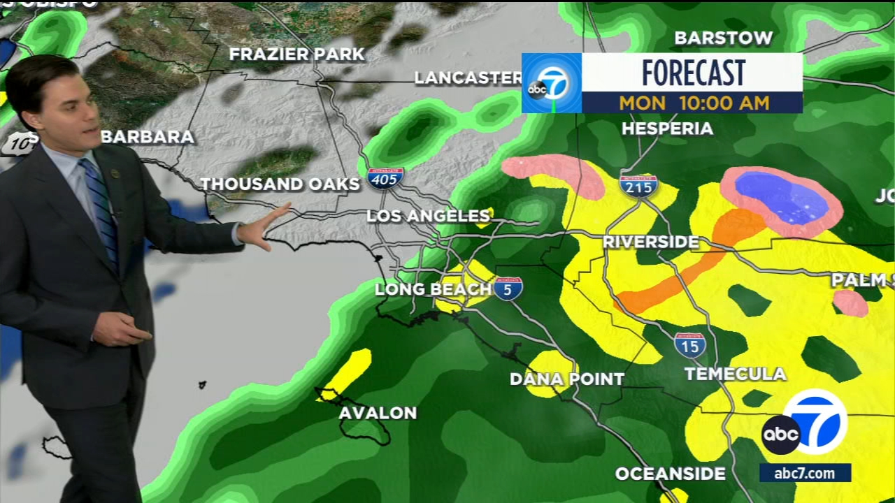 Alex Cheney breaks down timeline of powerful storm slamming SoCal