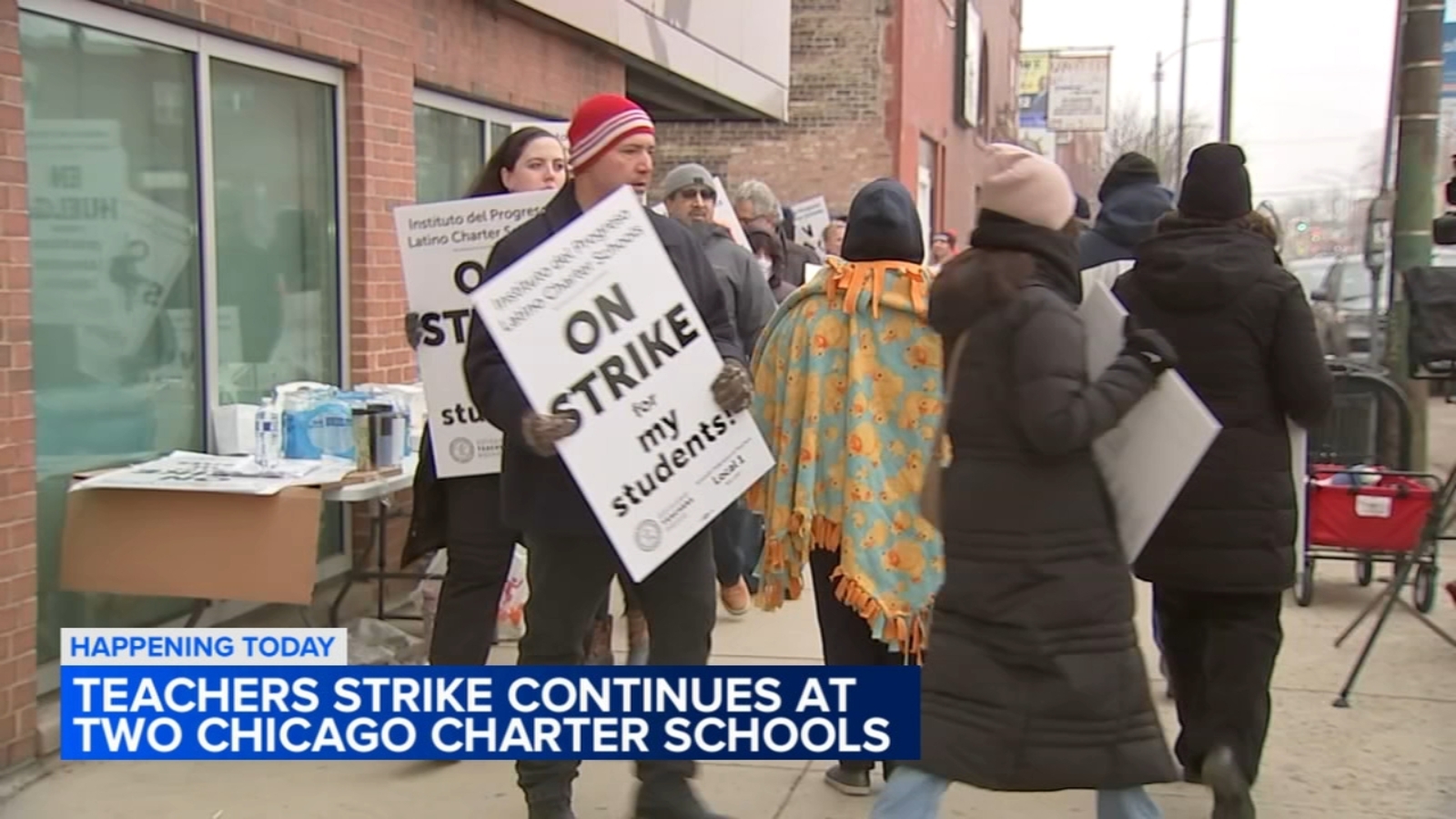 Chicago Teachers Union strike at 2 Instituto del Progreso Latino charter schools enters second day - Vimarsana News
