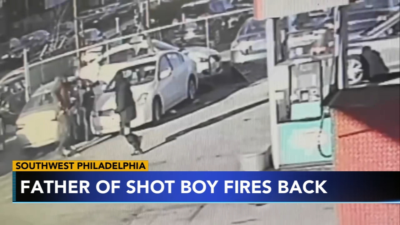 Father shoots back to after 12-year-old son was injured in double shooting