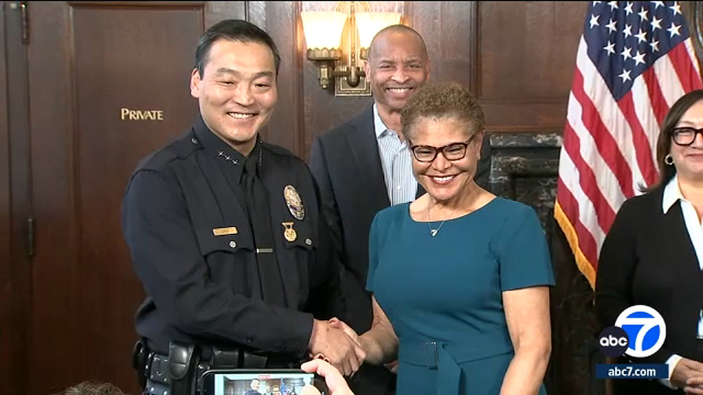 Assistant Chief Dominic Choi named interim LAPD police chief