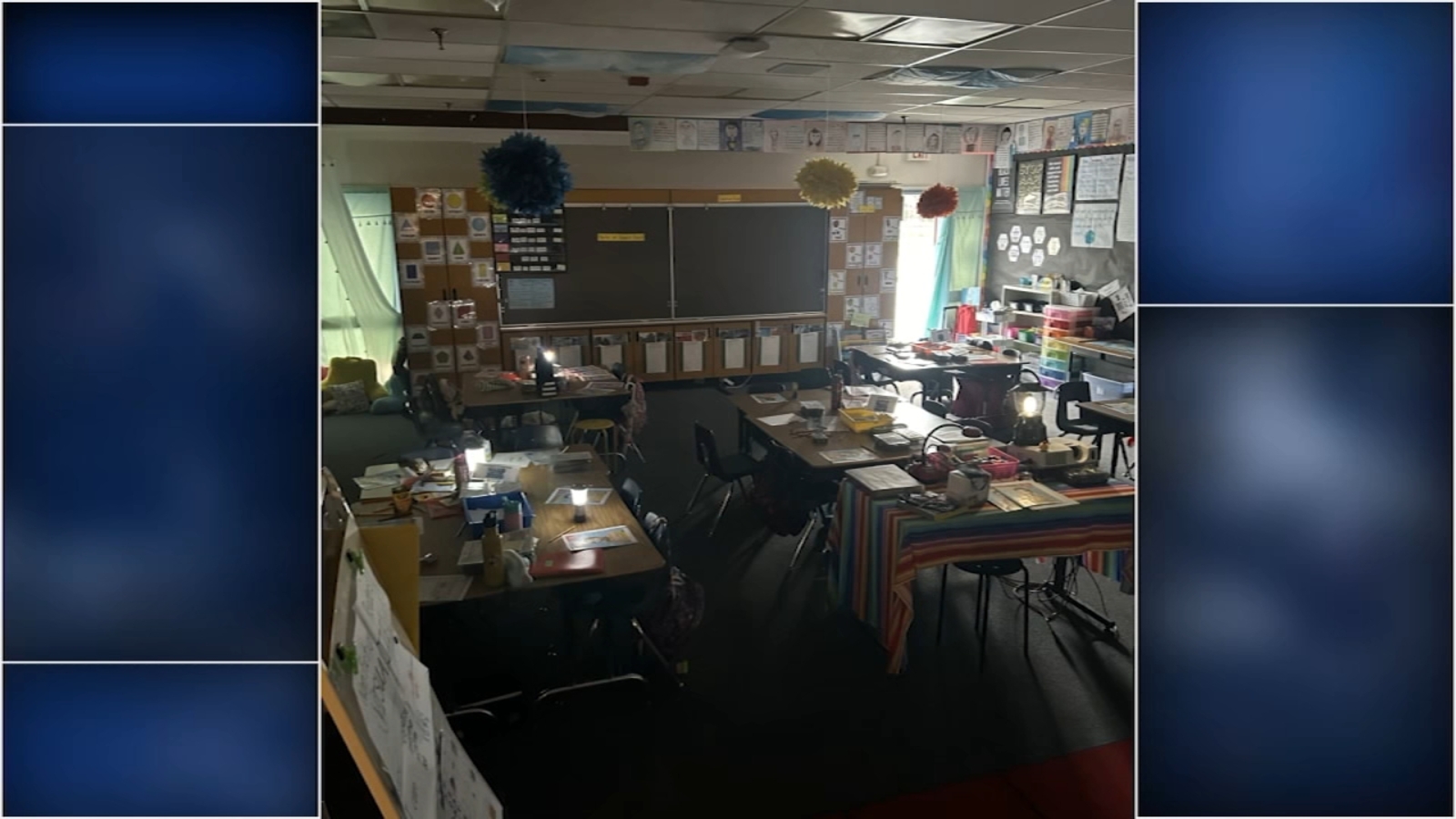 San Jose's Baldwin Elementary School in session without electricity as