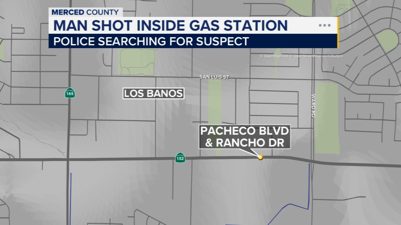 Man found shot inside of gas station in Los Banos - ABC30 Fresno