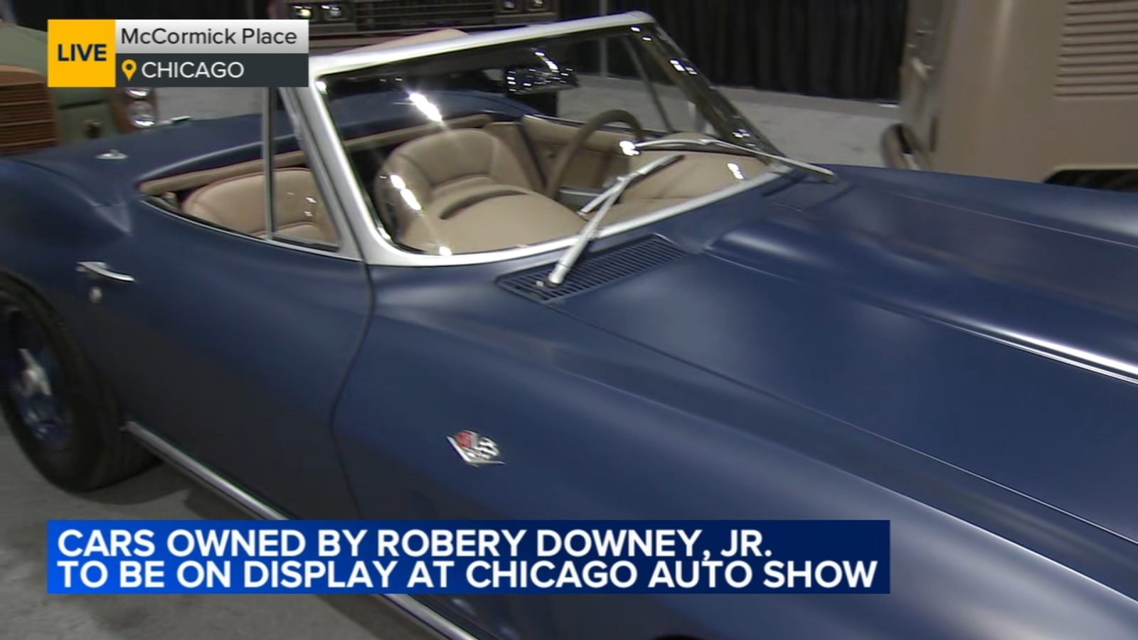 Chicago Auto Show 2024: 6 classic cars modified to be eco-friendly owned Robert Downey Jr. to be featured at McCormick Place - Vimarsana News