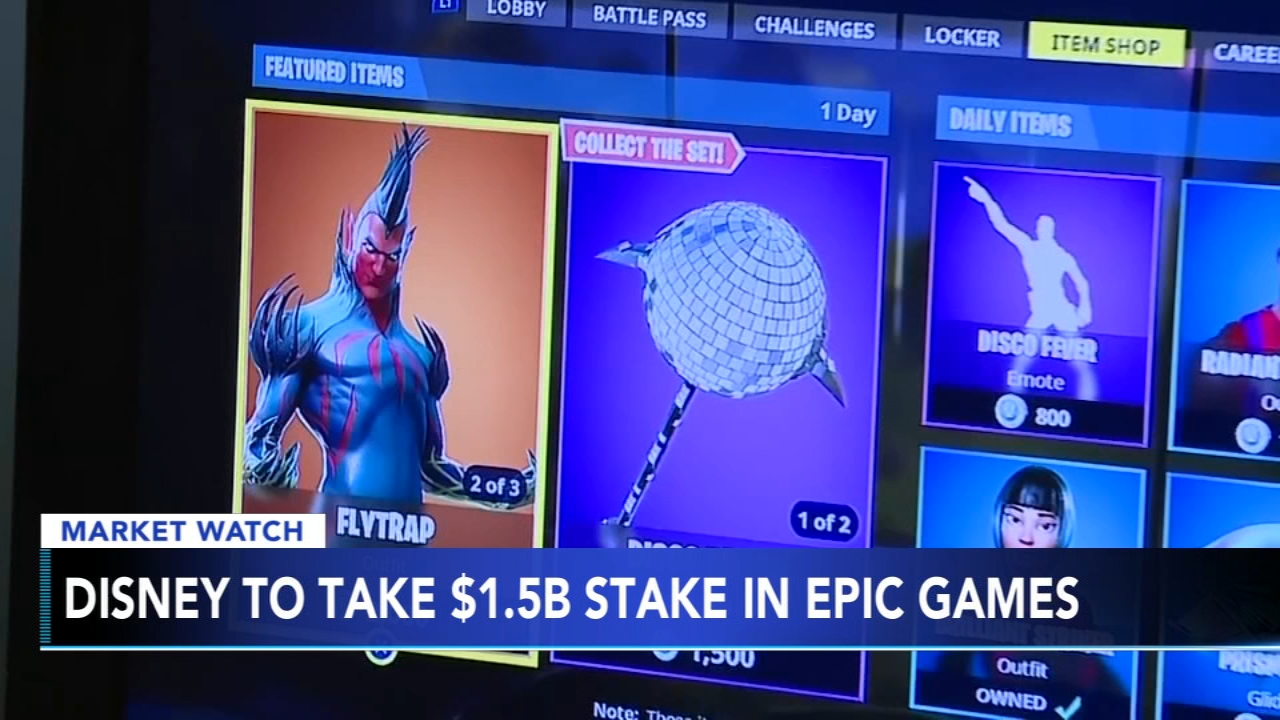 Disney to make $1.5B investment in Epic Games, best known for Fortnite