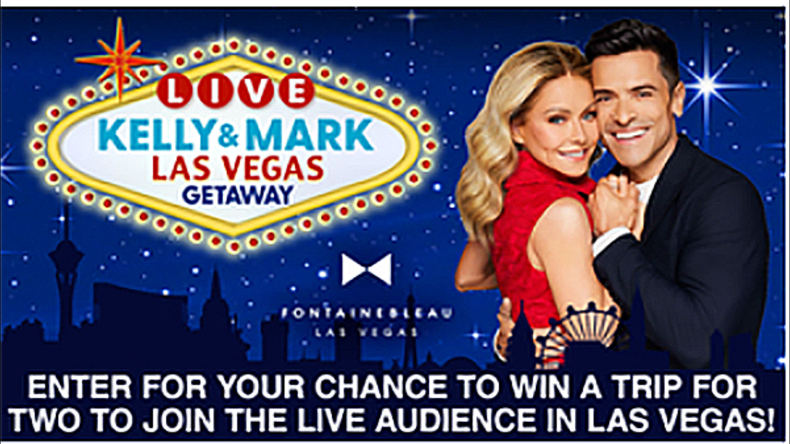 Live with Kelly and Mark in Las Vegas- enter for a chance to win! - Vimarsana News