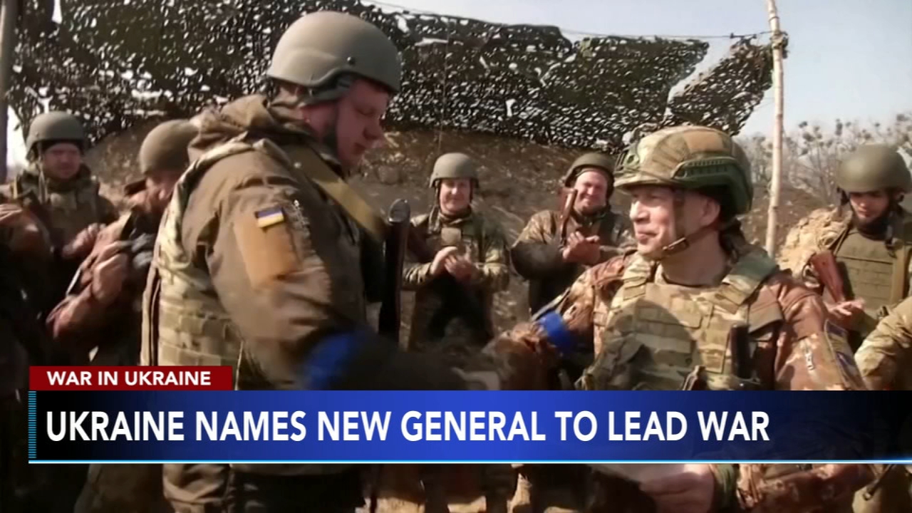 Ukraine names new general to lead war against Russia
