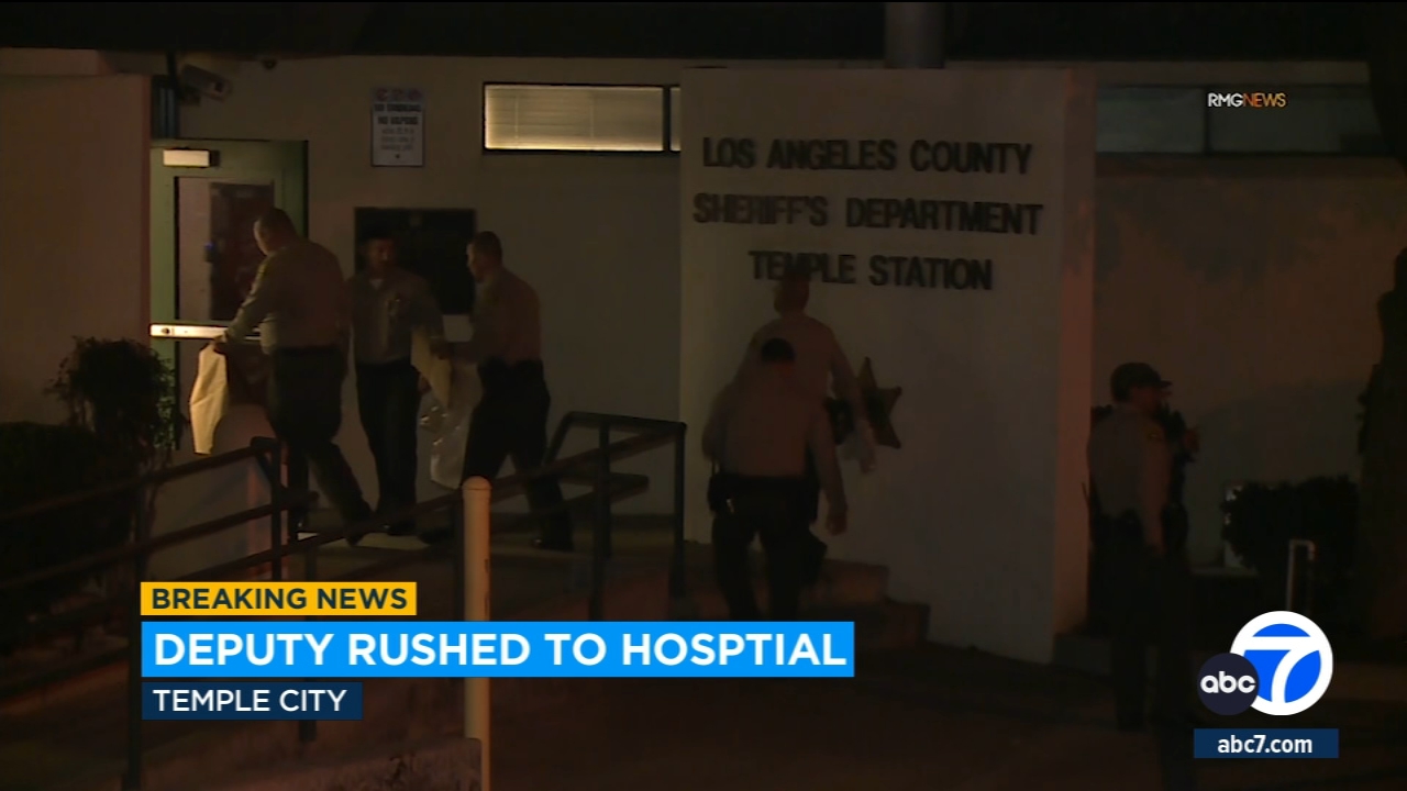 Deputy injured following incident at Temple City sheriff's station